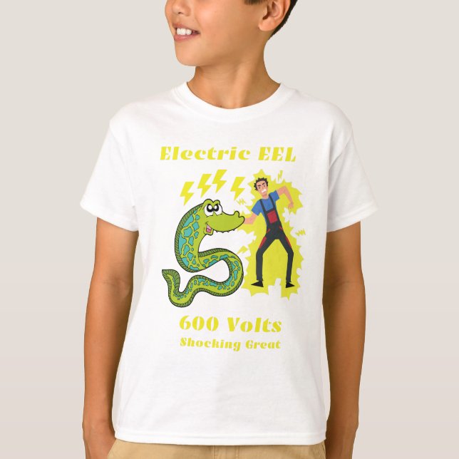 Elektrischer EEL 600 Volt schockierend Great T-Shirt (Vorderseite)