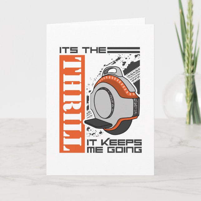 Elektrischer Einrad-Monorad-Reifen Karte (Vorderseite)