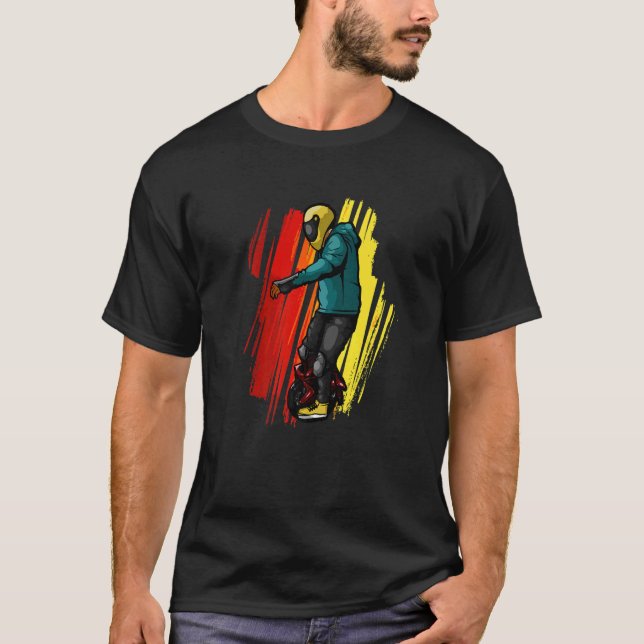 Elektrischer Einradantrieb T-Shirt (Vorderseite)