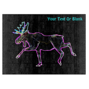 Elektrischer Elch Schneidebrett