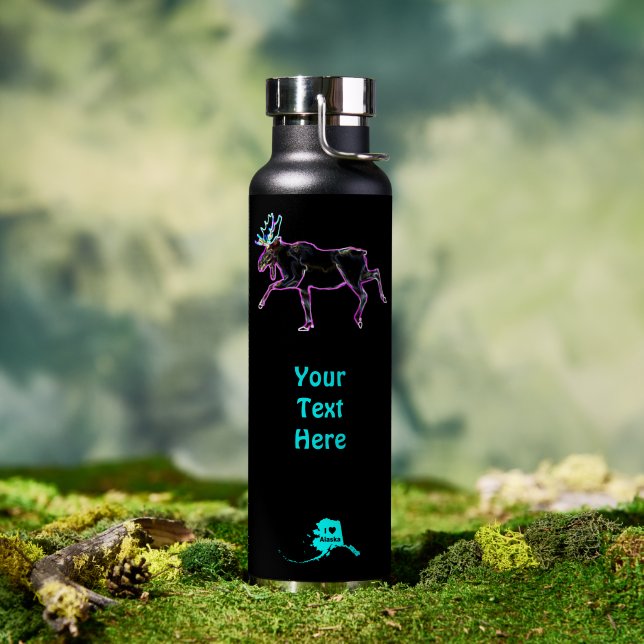 Elektrischer Elch Trinkflasche (Außenbereich (gedreht))