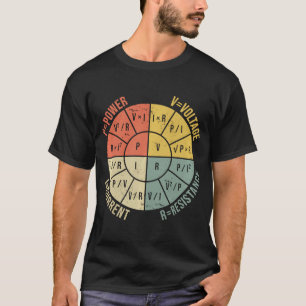 Elektrischer Elektroantrieb des Formula Wheel O T-Shirt
