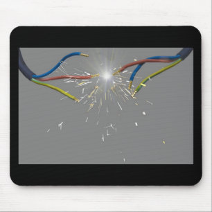 elektrischer Funken Mousepad