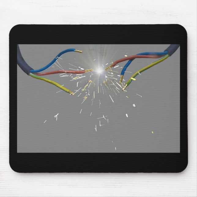 elektrischer Funken Mousepad (Vorne)