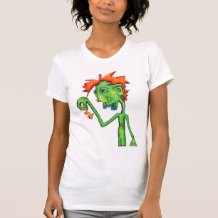 Elektrischer Goldfisch T-Shirt