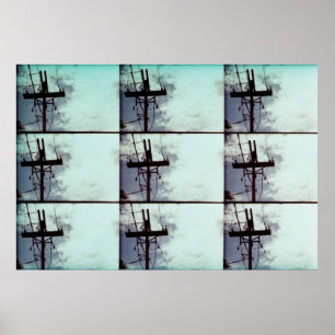 Elektrischer Gott Poster