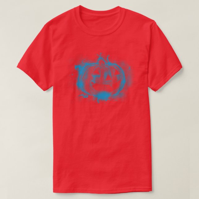 Elektrischer Halloween Pumpkin 2011 T-Shirt (Design vorne)