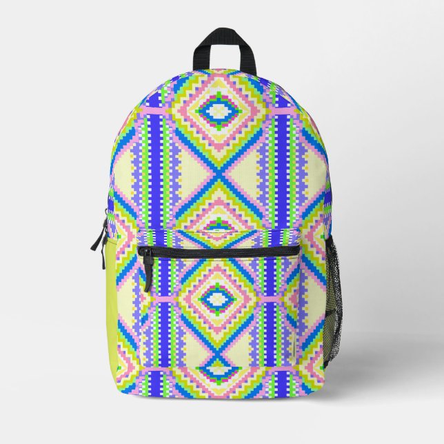 Elektrischer Himmelweber Bedruckter Rucksack (Vorderseite)