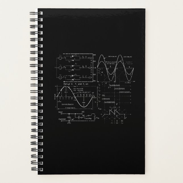 Elektrischer Ingenieur Elektro-einzigartiges Gesch Planer (Vorderseite)