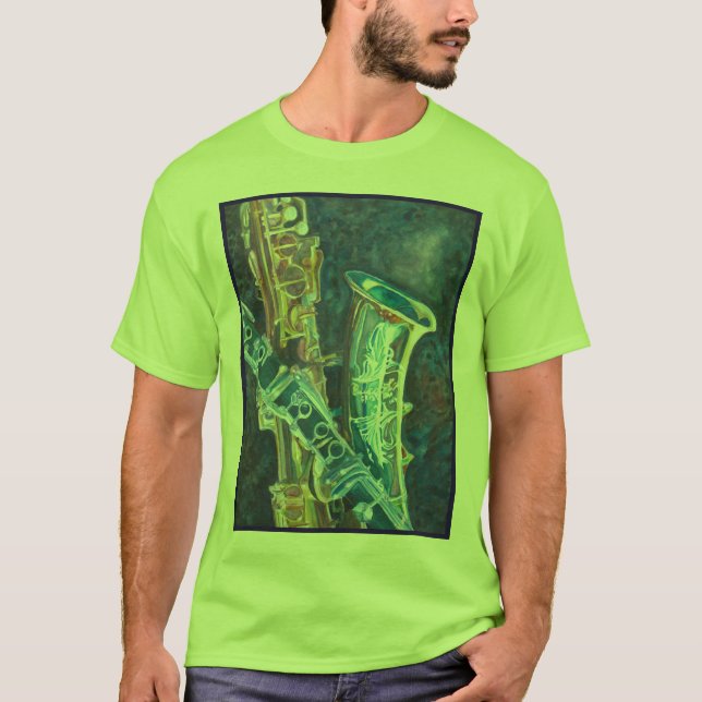 Elektrischer Jazz T-Shirt (Vorderseite)