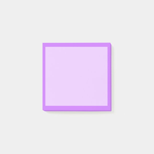 Elektrischer Lavendel mit Heliotroper Grenzblende Post-it Klebezettel (Vorderseite)