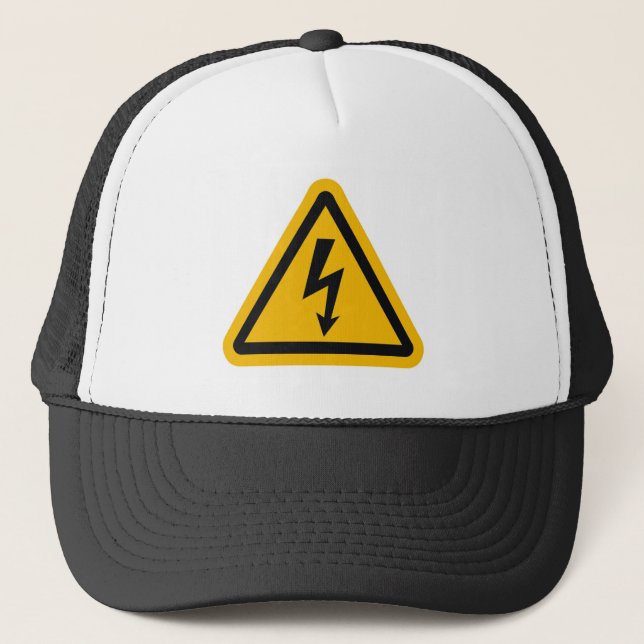 Elektrischer Logo-Hut Truckerkappe (Vorderseite)