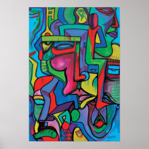 Elektrischer Nektar Poster