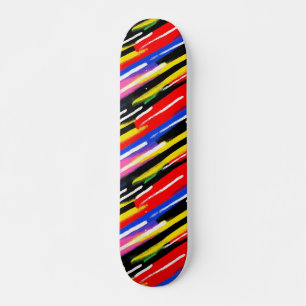 Elektrischer Neon-Streifen-Aufruhr Skateboard