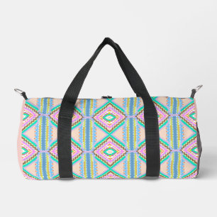 Elektrischer Pastell-Traum-Kaleidoskop Duffle Bag