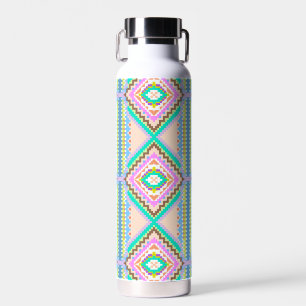 Elektrischer Pastell-Traum-Kaleidoskop Trinkflasche