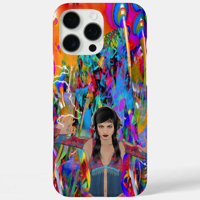 Elektrischer Reisender Case-Mate iPhone Hülle (Rückseite)