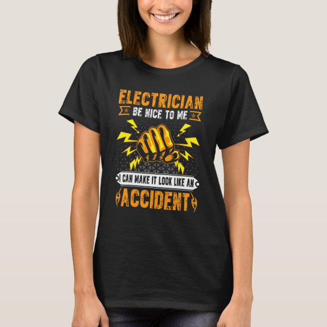 Elektrischer Spaß für Männer T-Shirt (Vorderseite)