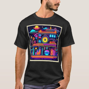 Elektrischer Stadtpuls T-Shirt