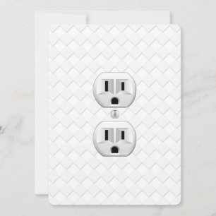 Elektrischer Stecker-Wand-Ausgang-Spaß fertigen