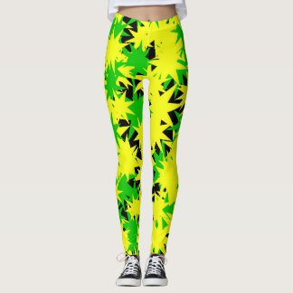 Elektrischer Sternenburst Leggings