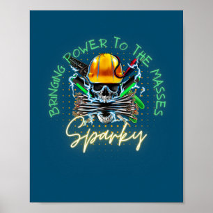 Elektrischer Strom Poster