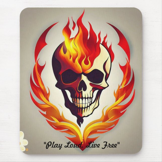 "Elektrischer Sturm steigt an" Mousepad (Vorne)