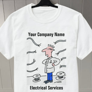 Elektrischer T - Shirt mit Kabel