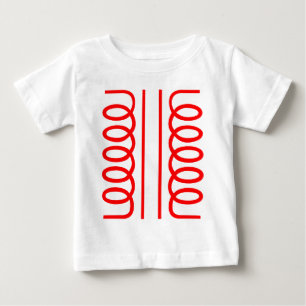 Elektrischer Transformator Baby T-shirt