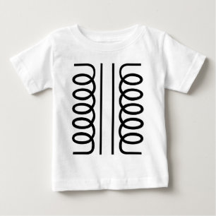 Elektrischer Transformator - Schwarz Baby T-shirt