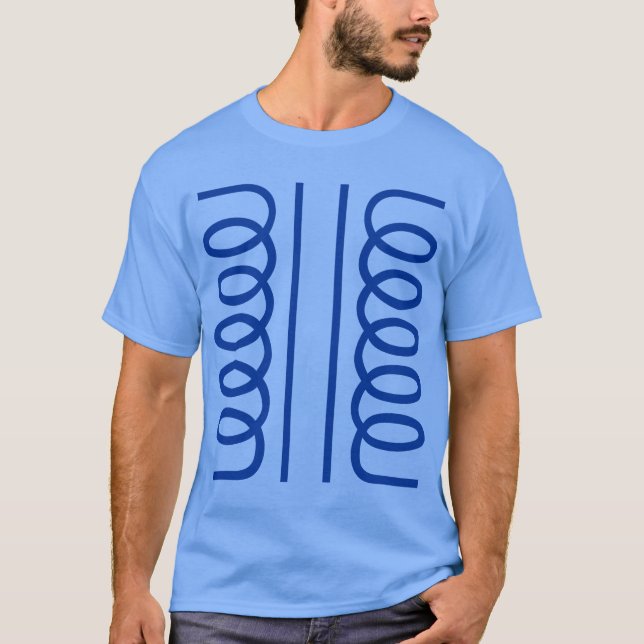 Elektrischer Transformator T-Shirt (Vorderseite)