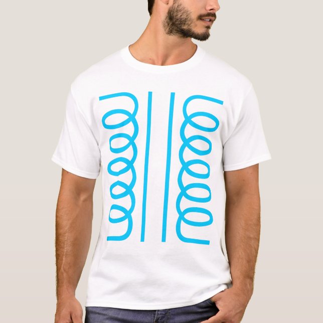 Elektrischer Transformator T-Shirt (Vorderseite)