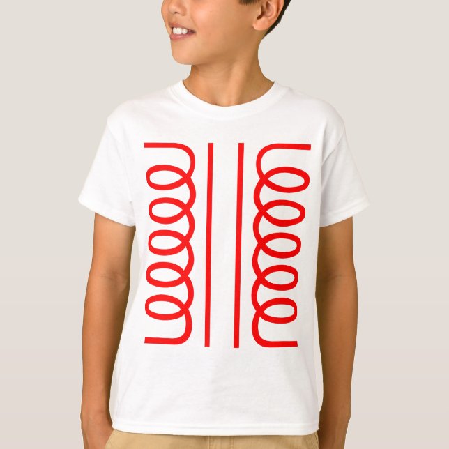 Elektrischer Transformator T-Shirt (Vorderseite)