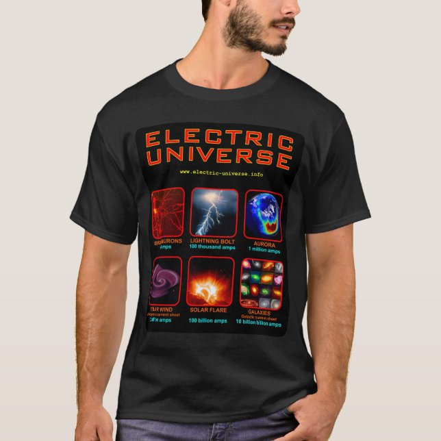 Elektrischer Universum-T - Shirt (Vorderseite)