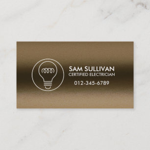 Elektrischer Unternehmer Visitenkarte