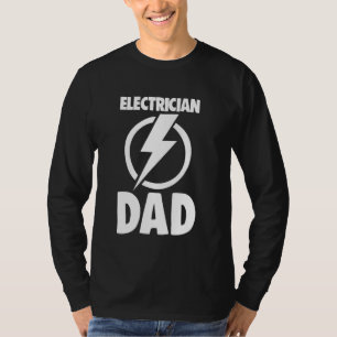 Elektrischer Vater Arbeitnehmer T-Shirt Funny Elec
