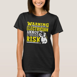Elektrischer Vater Bekleidung Elektrische Lineman T-Shirt
