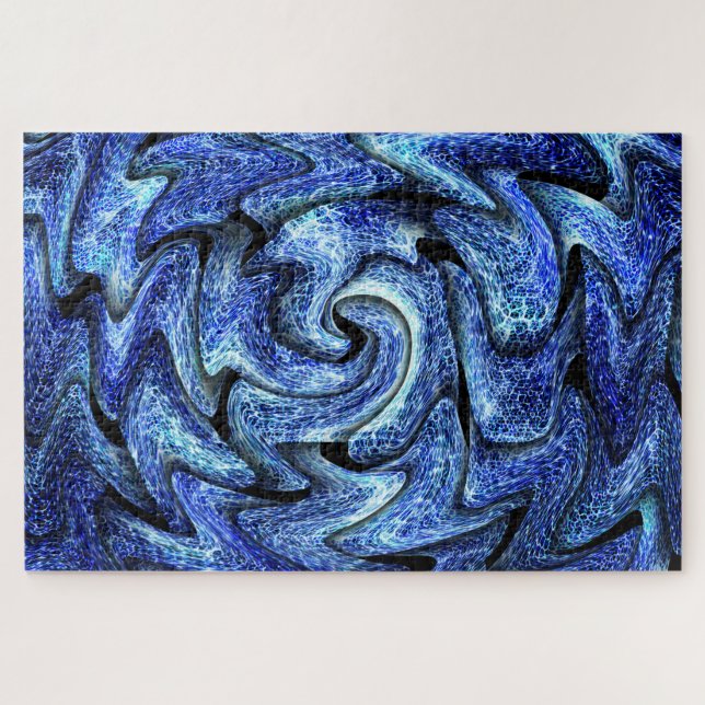 Elektrischer Vortex - Puzzle (Horizontal)