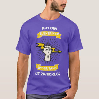 Elektrischer Widerstand zwecklos T-Shirt