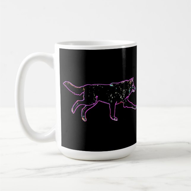 Elektrischer Wolf Tasse (Links)
