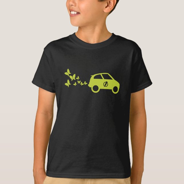 Elektrisches Auto T-Shirt (Vorderseite)