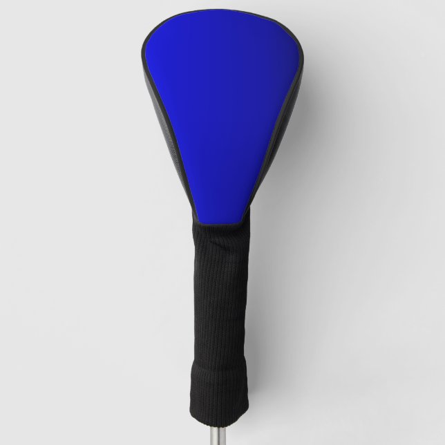 Elektrisches Blau Golf Headcover (Vorderseite)