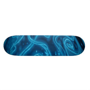 Elektrisches Blau Skateboard
