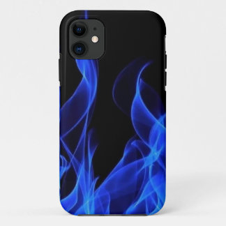 Elektrisches Blaues Feuer Abstrakte Flammen Case-Mate iPhone Hülle