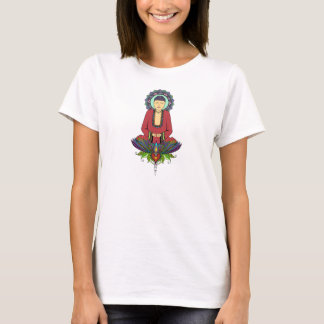 Elektrisches Buddha-Shirt T-Shirt