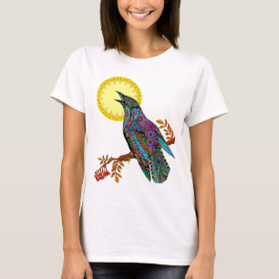 Elektrisches Crow-Shirt T-Shirt