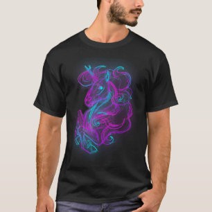 Elektrisches Einhorn T-Shirt