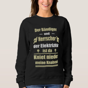 Elektrisches Elektronik-Sprichwort Sweatshirt