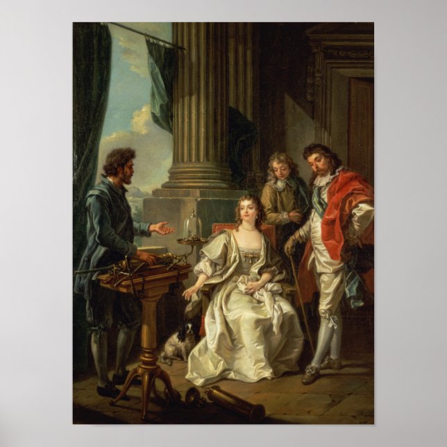 Elektrisches Experiment, eine Folge Poster (Vorne)