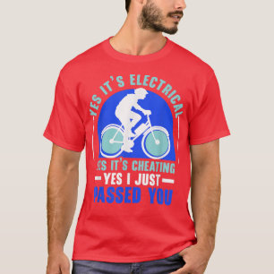 Elektrisches Fahrrad E-Bike Rad Lover Biken4 T-Shirt